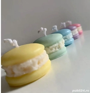 lumanari parfumate mini macarons 