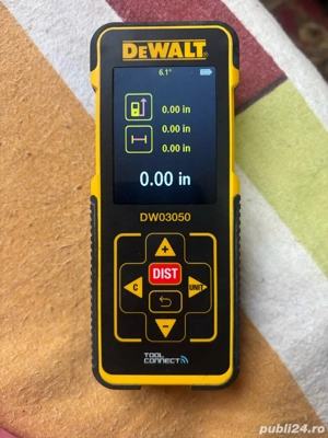 Telemetru cu laser DeWalt DW03050