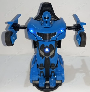 mașinuță metalică ROSTAR care se transformă în robot