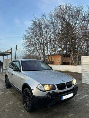 Vând BMW X3, 2.0, 4x4, an 2005, pret 4200 Euro, usor negociabil.