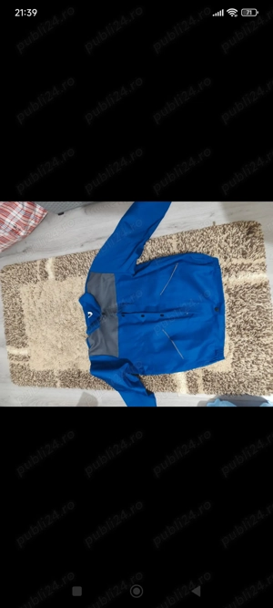 Salopeta de lucru cu bretele mărimea XL și geacă