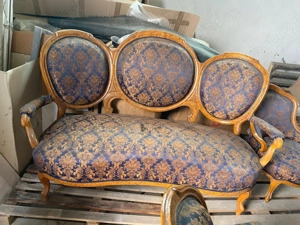 vand set mobilier de prestigiu pentru saloane sau birouri elegante,  valoare decorativă ridicată.