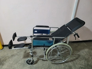 Scaun rulant pntru persoane cu dizabilitati, cu spatar rabatabil - imagine 4