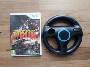 Wii: Need for Speed   The Run + Volan racing   Set complet   149 RON