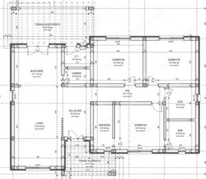 Casa plan parter,119mp utili, 500mp teren,Paulesti  - imagine 2