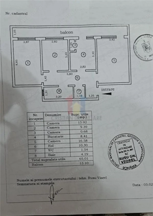 3 camere parter, STRADAL, confort 1, Obor - imagine 14