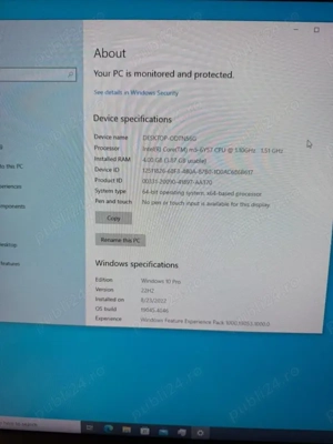 Mini PC Intel Compute Stick STK2mv64CC Core M5-6Y57 4GB RAM 64GB eMMC - imagine 3