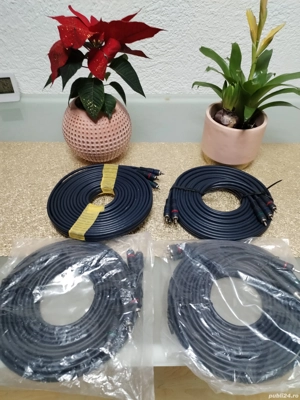 Vând cabluri cu mufă chinch  - imagine 2