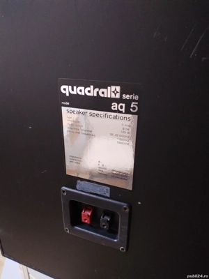 Vând set de boxe de la quadral  - imagine 4