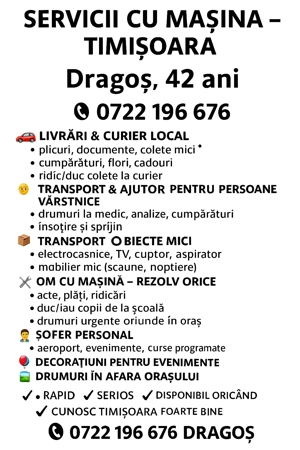 Ofer servicii in Timișoara 