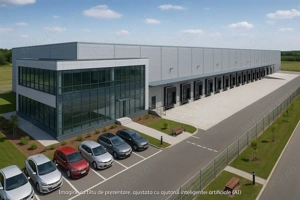 Spatii industriale si birouri 3400 mp in Popesti-Leordeni
