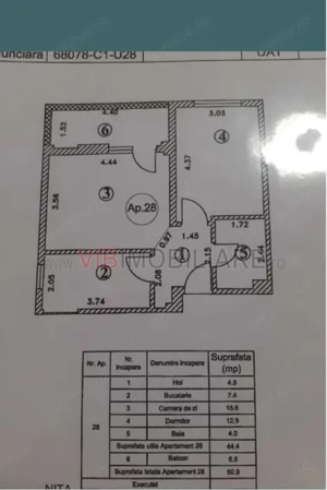 Apartament 2 camere complex rezidential POLLUX Chiajna - imagine 12