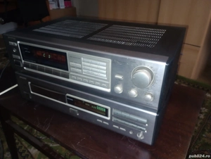Sistem audio Onkyo , Amplificator cu tuner radio Onkyo TX-9011 + CD Player DX-7011 