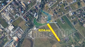 Teren intravilan 6214 mp, Zavoaie, Bistrita, zona rezidentiala in dezvoltare