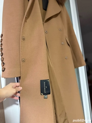 Palton cu blana  - imagine 2