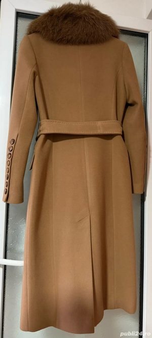 Palton cu blana  - imagine 4
