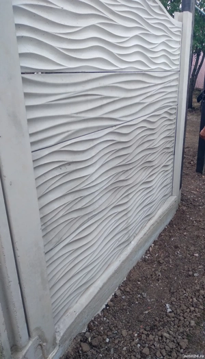 Gard plăci beton - imagine 5