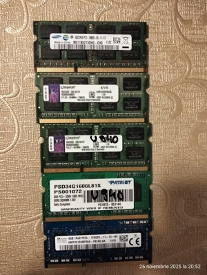 Memorii laptop DDR2, DDR3, DDR4 - imagine 2