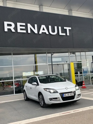 Renault Megane 3 GT-line Alb perlat Full Option - imagine 7