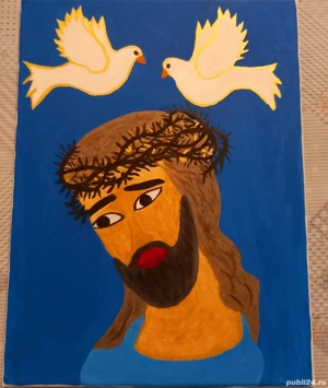 pictură pe pînză pe șiș