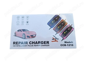 Redresor Inteligent 12V/24V cu Functie Desulfatare & Pulse Repair – Incarcator Auto 10A