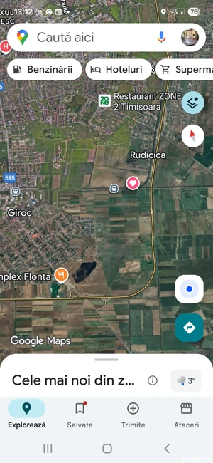 Vand 550mp.teren intravilan Mosnita Rudicica