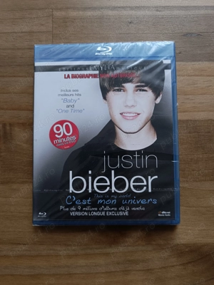Blu-ray   Justin Bieber   Biografie neautorizată   Sigilat   49 RON
