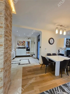 Casa 4 camere 3 bai terasa si teren 250 mp zona Octavian Goga Selimbar - imagine 4