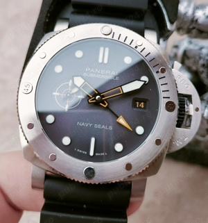 Panerai 44 mm Pam1323 Submersible GMT Navy Seals VSF P900