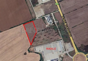 Teren cu PUZ industrial de vanzare in zona Aradului