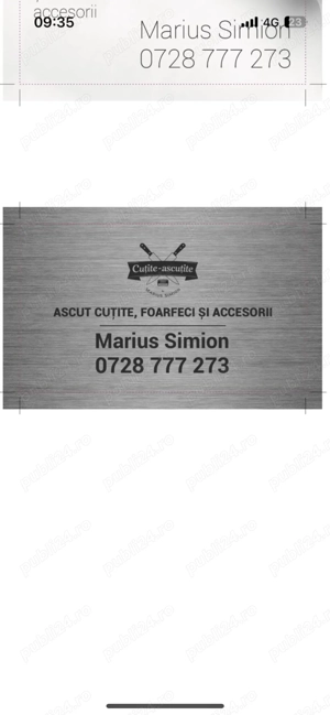 Tocilaria  Cuțite Ascuțite    Servicii Profesionale de Ascuțit în Focșani, Vrancea.