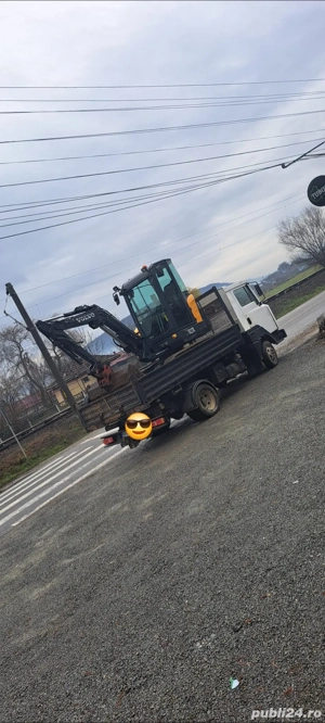 Execut lucrari cu miniescavator si orice tip de transport...agregate balastiera