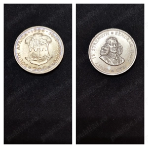 Moneda argint 20 Cents, AFRICA DE SUD, 1964
