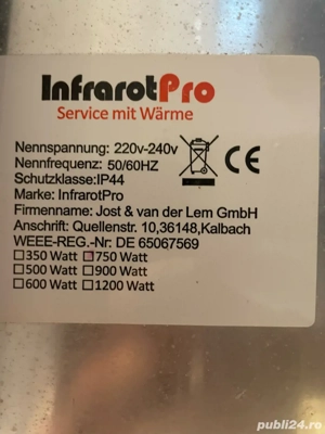 Panou radiant infraroșu  - imagine 5