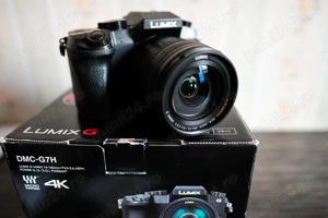 Panasonic LUMIX G7 MFT, 4K + Kit 14-42mm la cutie