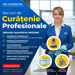  Servicii profesionale de curățenie & DDD