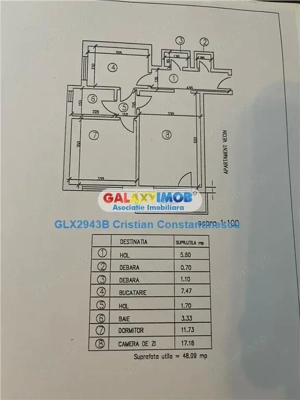 Apartament 2 camere, decomandat, renovat, 52mp , Baba Novac - imagine 15