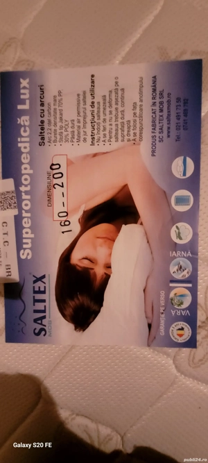 Saltea superortopedica