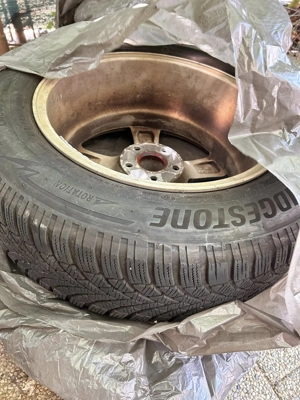 Roti de iarna complete pt VW Tiguan, Jante CMS 17", Bridgestone 2019 - imagine 5