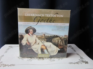 cadou rar 10xCD Beethoven, Schubert etc Cantece pe texte Goethe 2008