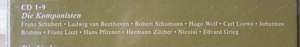 cadou rar 10xCD Beethoven, Schubert etc Cantece pe texte Goethe 2008 - imagine 5
