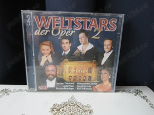 rar 2cd Vedete mondiale Pavarotti,Caballe,Angela Gheorghiu,Domingo 1999