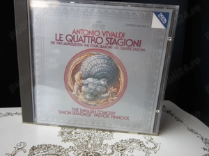 cd rar Vivaldi Le Quattro Stagioni vioara Simon Standage 1982 