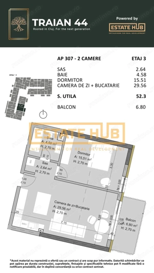 Traian 44 | 2 camere premium | 0% comision - imagine 7