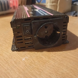 Invertor 2600 w varf si 1300 continuu . Unda modificata - imagine 2