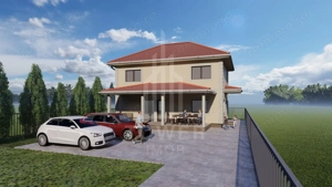 Casă Individuală Modernă în Șelimbăr • 3 Dormitoare • Curte 310 mp - imagine 2