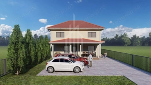 Casă Individuală Modernă în Șelimbăr • 3 Dormitoare • Curte 310 mp