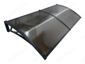 Copertină ECO de ușă 200x120cm marchiză adăpost acoperiș