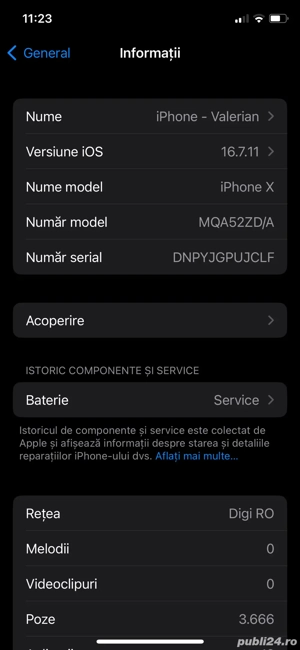 Vand iphone xs
