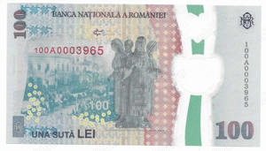 100 lei 2018 - Bancnotă aniversară 100 de ani de la Marea Unire de la 1 Decembrie 1918 - imagine 2